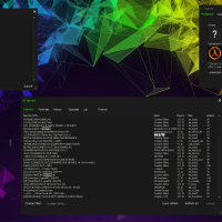Razer GUI with background